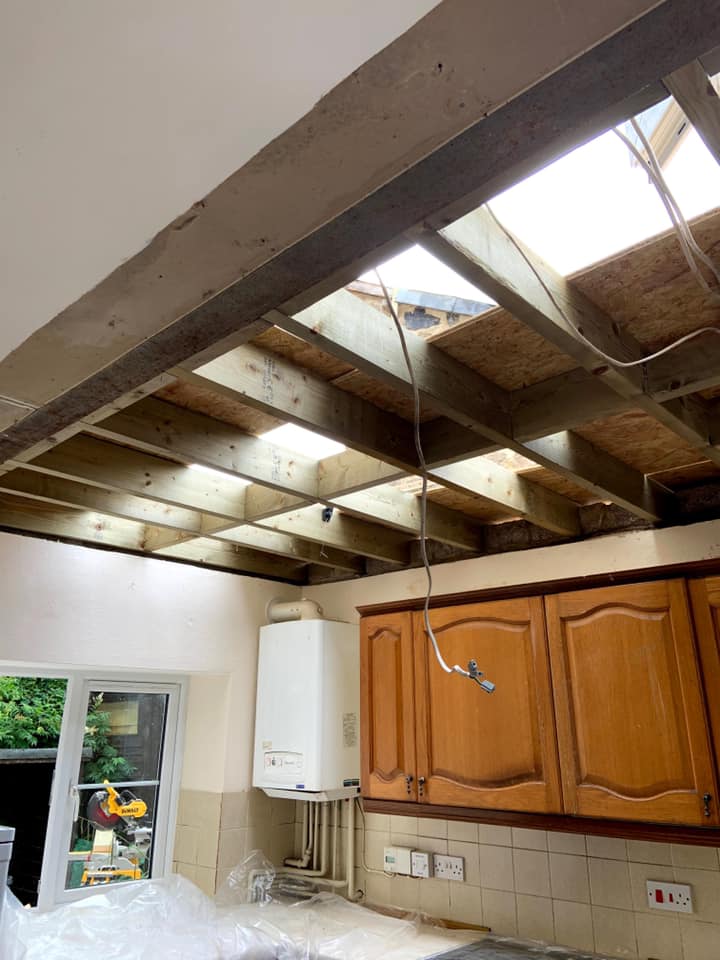 Roof deck and sun terrace repair : before, during and after